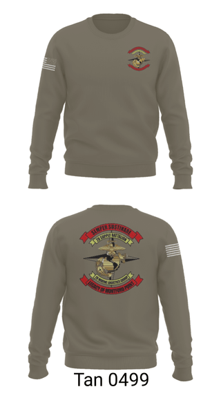 Crew Neck Sweatshirt, , Marines, Teamtime, Team time, sublimation, custom sports apparel, team uniforms, spirit wear, spiritwear, sports uniforms, custom shirts, team store, custom team store, fundraiser sports, apparel fundraiser