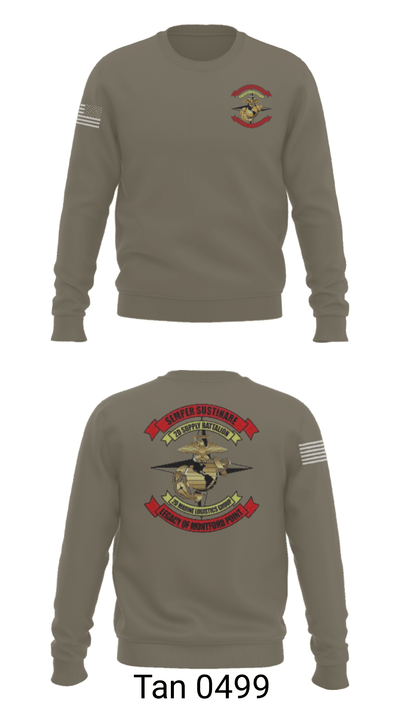2nd Supply Battalion 27685177 Crew Neck Sweatshirt - 11