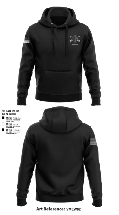 389th Analytical Support Company 87248434 Hoodie - 1