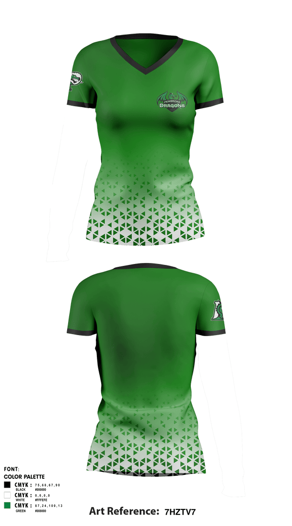 Women's Short Sleeve Vneck Shirt, Pembroke High School Diving, Spirit Store, Teamtime, Team time, sublimation, custom sports apparel, team uniforms, spirit wear, spiritwear, sports uniforms, custom shirts, team store, custom team store, fundraiser sports, apparel fundraiser