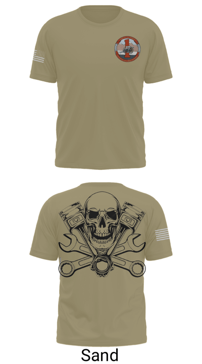 1st Battalion 10th Marines 30175509 Short Sleeve Performance Shirt - 42