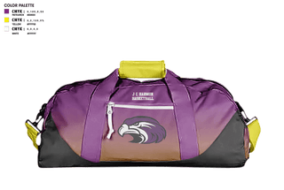 Duffle Bag, J C Harmon High School Basketball, Women's Basketball, Teamtime, Team time, sublimation, custom sports apparel, team uniforms, spirit wear, spiritwear, sports uniforms, custom shirts, team store, custom team store, fundraiser sports, apparel fundraiser