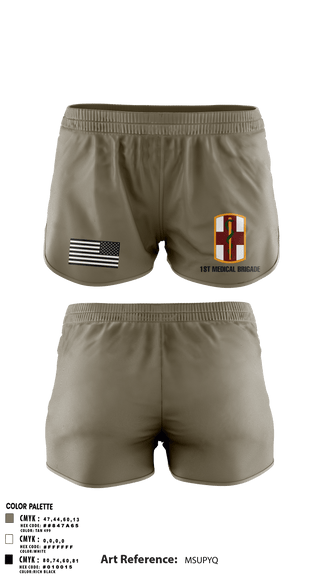 Ranger Panties, 1st Medical Brigade, , Teamtime, Team time, sublimation, custom sports apparel, team uniforms, spirit wear, spiritwear, sports uniforms, custom shirts, team store, custom team store, fundraiser sports, apparel fundraiser