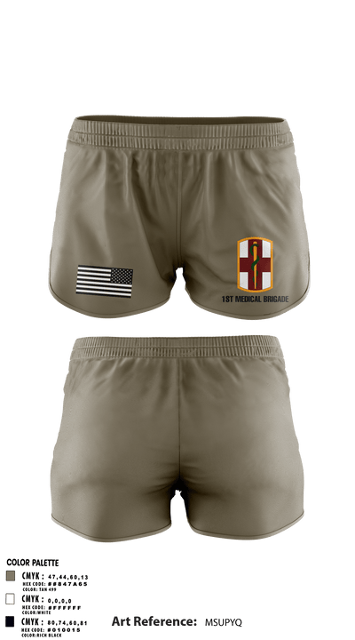 1st Medical Brigade 47127889 Ranger Panties - 1