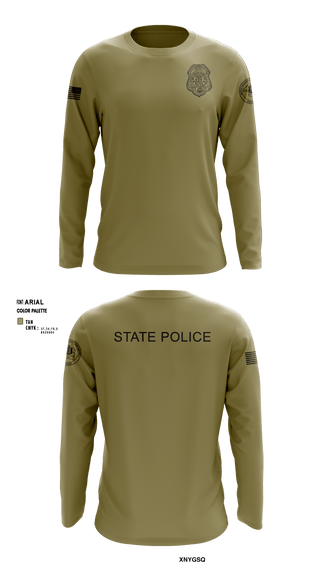 Long Sleeve Performance Shirt, , Police, Teamtime, Team time, sublimation, custom sports apparel, team uniforms, spirit wear, spiritwear, sports uniforms, custom shirts, team store, custom team store, fundraiser sports, apparel fundraiser