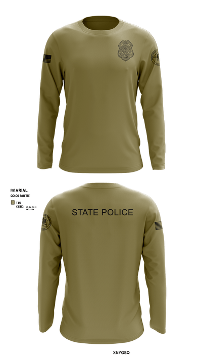 District 13 TF 92193766 Long Sleeve Performance Shirt - 9