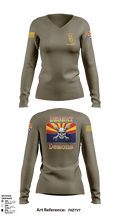 3666th SMC 60008447 Women's Long Sleeve V-neck Shirt - 36