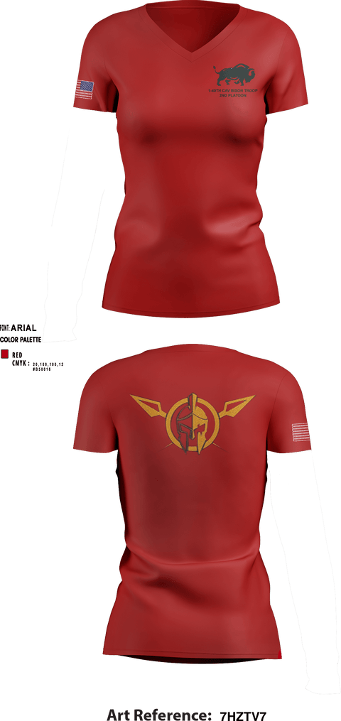 Women's Short Sleeve Vneck Shirt, 1-40 cav, , Teamtime, Team time, sublimation, custom sports apparel, team uniforms, spirit wear, spiritwear, sports uniforms, custom shirts, team store, custom team store, fundraiser sports, apparel fundraiser