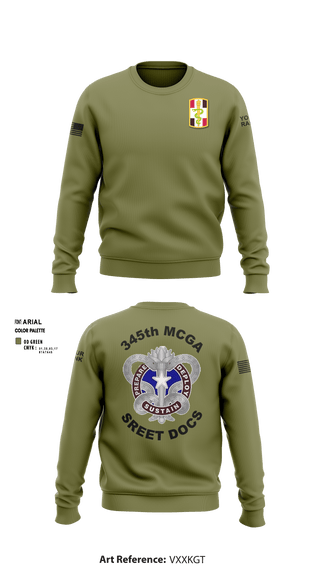 Crew Neck Sweatshirt, , Army, Teamtime, Team time, sublimation, custom sports apparel, team uniforms, spirit wear, spiritwear, sports uniforms, custom shirts, team store, custom team store, fundraiser sports, apparel fundraiser