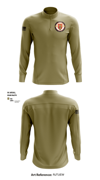 Quarter Zip Jacket, , Army, Teamtime, Team time, sublimation, custom sports apparel, team uniforms, spirit wear, spiritwear, sports uniforms, custom shirts, team store, custom team store, fundraiser sports, apparel fundraiser
