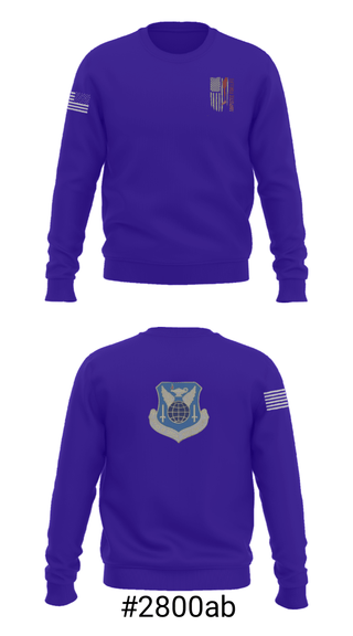 Crew Neck Sweatshirt, , Air Force, Teamtime, Team time, sublimation, custom sports apparel, team uniforms, spirit wear, spiritwear, sports uniforms, custom shirts, team store, custom team store, fundraiser sports, apparel fundraiser