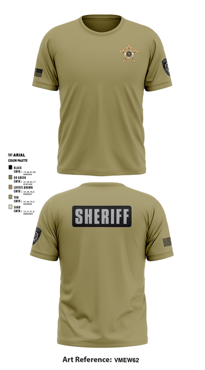 Henry County S.E.R.T. 87395571 Short Sleeve Performance Shirt - 4