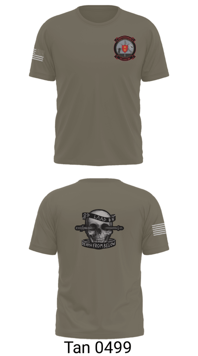 2nd LAAD 92672596 Short Sleeve Performance Shirt - 35