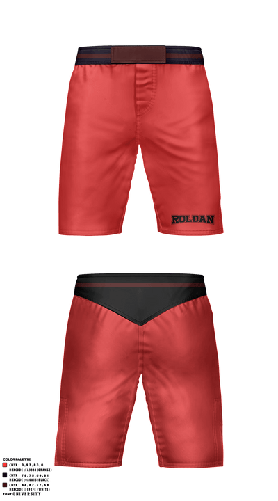 Roldan 32447308 Fight Shorts - 1