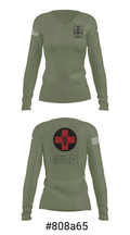 1st FRSD 86296727 Women's Long Sleeve V-neck Shirt - 37