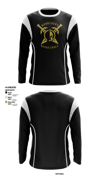 Roland-Grise Middle School 40861822 Long Sleeve Performance Shirt - 2