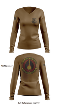 315 SFS CHS 73678027 Women's Long Sleeve V-neck Shirt - 2