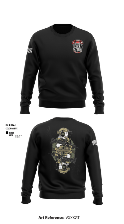 Blackjacks 79166270 Crew Neck Sweatshirt - 1