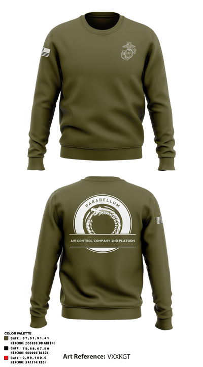 Air Control Company 87821543 Crew Neck Sweatshirt - 1