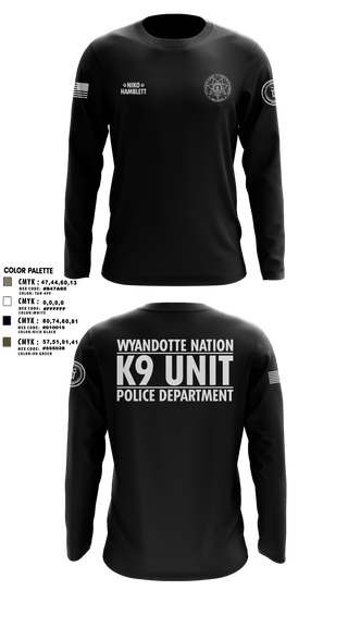 Long Sleeve Performance Shirt, , Police, Teamtime, Team time, sublimation, custom sports apparel, team uniforms, spirit wear, spiritwear, sports uniforms, custom shirts, team store, custom team store, fundraiser sports, apparel fundraiser