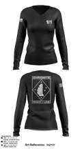 Hades 3421841 Women's Long Sleeve V-neck Shirt - 140