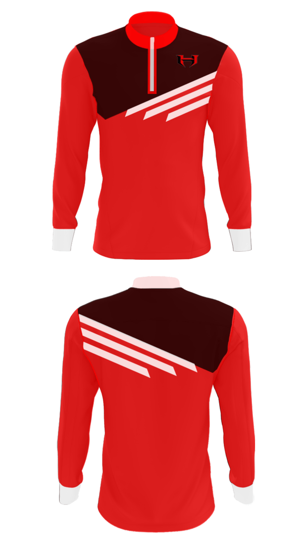 Quarter Zip Jacket, Hibriten High School Wrestling, Wrestling, Teamtime, Team time, sublimation, custom sports apparel, team uniforms, spirit wear, spiritwear, sports uniforms, custom shirts, team store, custom team store, fundraiser sports, apparel fundraiser