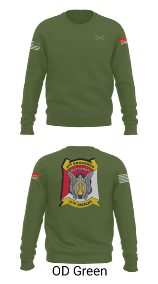 Crew Neck Sweatshirt, , Army, Teamtime, Team time, sublimation, custom sports apparel, team uniforms, spirit wear, spiritwear, sports uniforms, custom shirts, team store, custom team store, fundraiser sports, apparel fundraiser