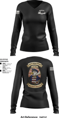 U11 40106032 Women's Long Sleeve V-neck Shirt - 5