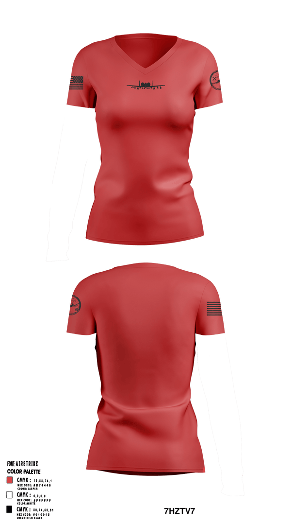 Women's Short Sleeve Vneck Shirt, , Air Force, Teamtime, Team time, sublimation, custom sports apparel, team uniforms, spirit wear, spiritwear, sports uniforms, custom shirts, team store, custom team store, fundraiser sports, apparel fundraiser