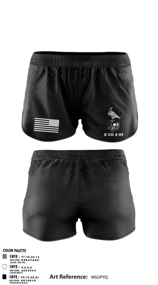 Track Shorts, E CO 2-39, Army, Teamtime, Team time, sublimation, custom sports apparel, team uniforms, spirit wear, spiritwear, sports uniforms, custom shirts, team store, custom team store, fundraiser sports, apparel fundraiser