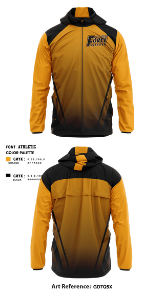 Windbreaker, West Liberty Force Softball, Softball, Teamtime, Team time, sublimation, custom sports apparel, team uniforms, spirit wear, spiritwear, sports uniforms, custom shirts, team store, custom team store, fundraiser sports, apparel fundraiser