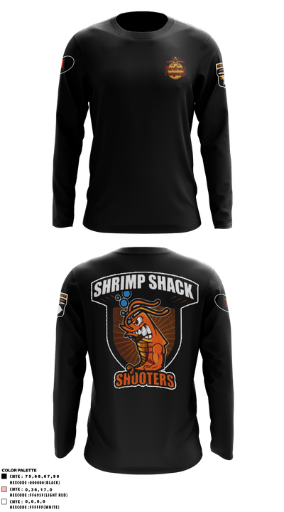 Shrimp Shack Shooters 38335157 Long Sleeve Performance Shirt - 1
