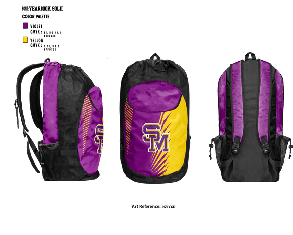 Gear Bag, Grant Middle School Tennis, Tennis, Teamtime, Team time, sublimation, custom sports apparel, team uniforms, spirit wear, spiritwear, sports uniforms, custom shirts, team store, custom team store, fundraiser sports, apparel fundraiser
