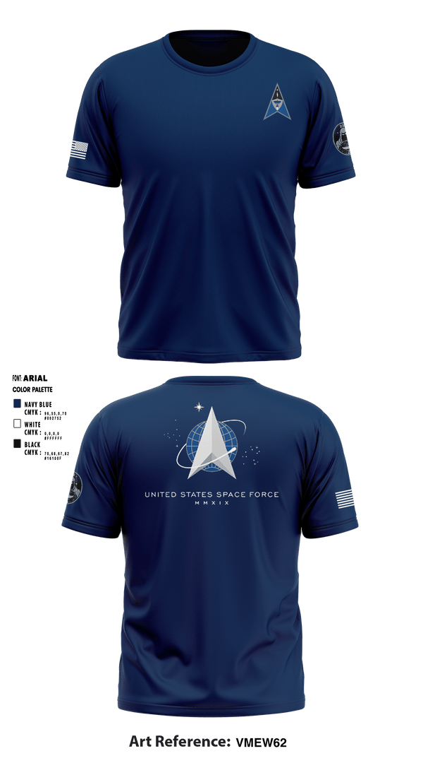 Short Sleeve Performance Shirt, , Space Force, Teamtime, Team time, sublimation, custom sports apparel, team uniforms, spirit wear, spiritwear, sports uniforms, custom shirts, team store, custom team store, fundraiser sports, apparel fundraiser