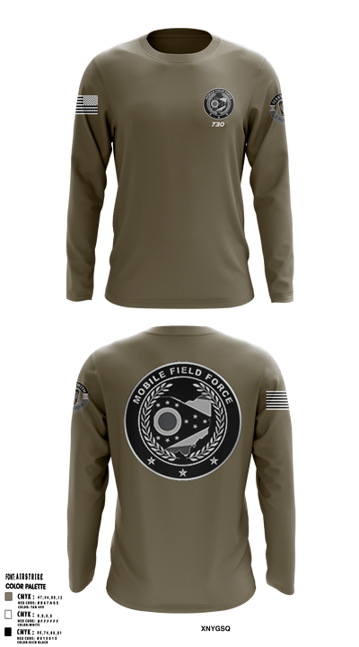 0730 74233775 Long Sleeve Performance Shirt - 52