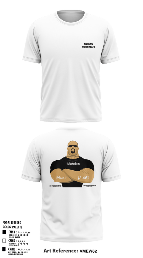 Short Sleeve Performance Shirt, Mando's Moist MeatsMando's Moist Meats, , Teamtime, Team time, sublimation, custom sports apparel, team uniforms, spirit wear, spiritwear, sports uniforms, custom shirts, team store, custom team store, fundraiser sports, apparel fundraiser
