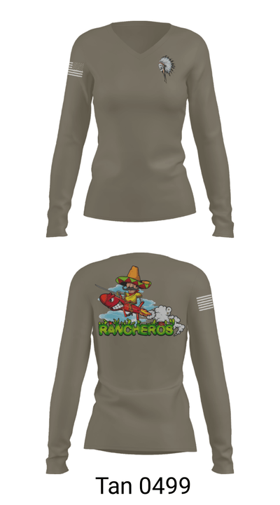 Mattsalinas2 35371434 Women's Long Sleeve V-neck Shirt - 41