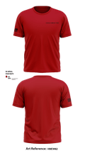 Charlie Company 372ND 97755077 Short Sleeve Performance Shirt - 1