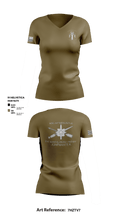 MSC 389th MI BN (SO) (A) 35905800 Women's Short Sleeve V-neck Shirt - 4