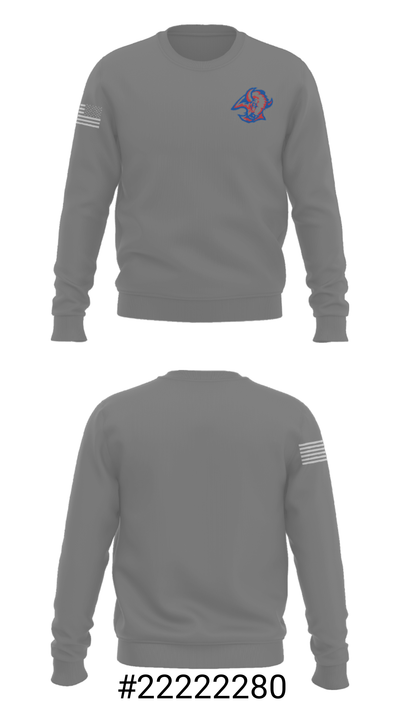 Republic Junior High School 61600725 Crew Neck Sweatshirt - 10