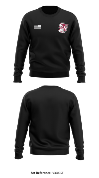 Crew Neck Sweatshirt, Santiam Christian School Wrestling, Wrestling, Teamtime, Team time, sublimation, custom sports apparel, team uniforms, spirit wear, spiritwear, sports uniforms, custom shirts, team store, custom team store, fundraiser sports, apparel fundraiser