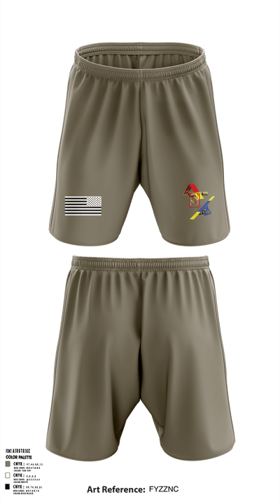 SATCOM Terminal Platoon Hawaii 59715894 Athletic Shorts With Pockets - 1