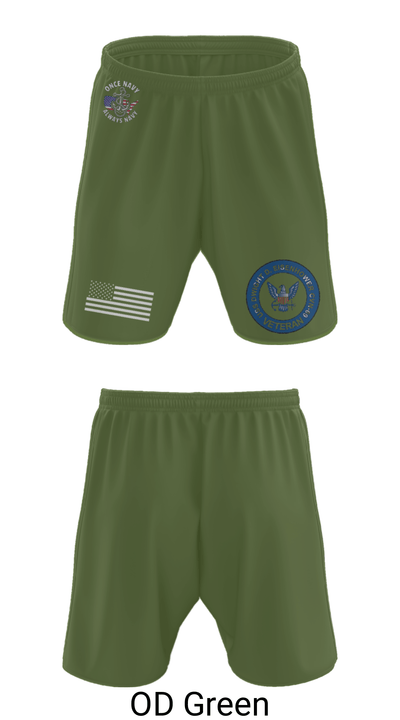 Uss Eisenhower 48990144 Athletic Shorts With Pockets - 28