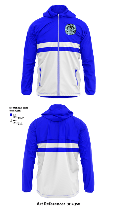 Carson High School Cheer 16487380 Windbreaker - 1