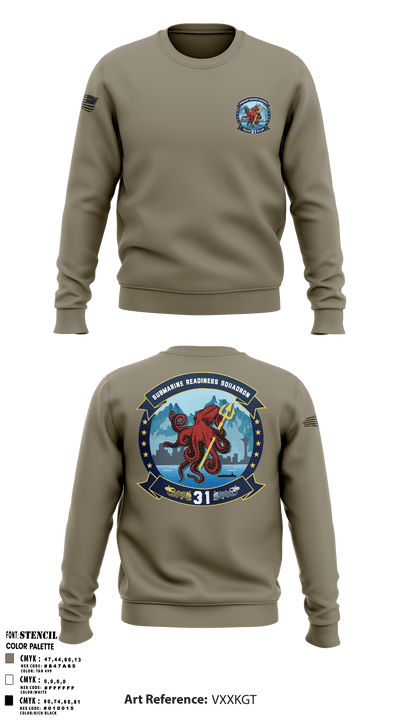SRS-31 55681608 Crew Neck Sweatshirt - 1