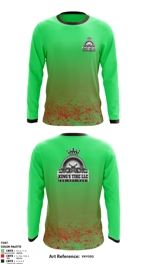 Long Sleeve Performance Shirt, Kings tire llcKings tire llc, , Teamtime, Team time, sublimation, custom sports apparel, team uniforms, spirit wear, spiritwear, sports uniforms, custom shirts, team store, custom team store, fundraiser sports, apparel fundraiser