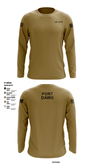Long Sleeve Performance Shirt, , Air Force, Teamtime, Team time, sublimation, custom sports apparel, team uniforms, spirit wear, spiritwear, sports uniforms, custom shirts, team store, custom team store, fundraiser sports, apparel fundraiser