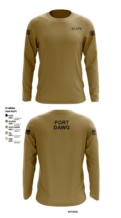 48 aps 32006617 Long Sleeve Performance Shirt - 3