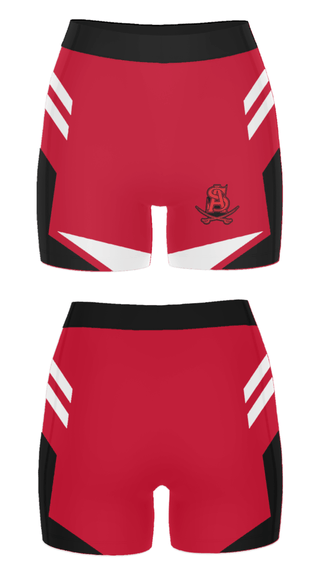 Women's Compression Shorts, Archbishop Spalding High School Golf, Golf, Teamtime, Team time, sublimation, custom sports apparel, team uniforms, spirit wear, spiritwear, sports uniforms, custom shirts, team store, custom team store, fundraiser sports, apparel fundraiser