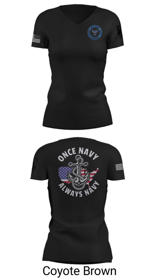 Women's Short Sleeve Vneck Shirt, , Navy, Teamtime, Team time, sublimation, custom sports apparel, team uniforms, spirit wear, spiritwear, sports uniforms, custom shirts, team store, custom team store, fundraiser sports, apparel fundraiser